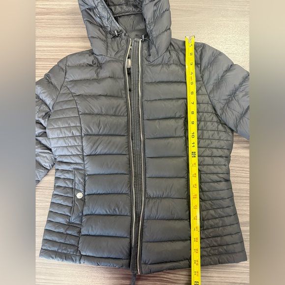 Vintage Abercrombie & Fitch Down Black Puffer Jacket Y2K Womens M - Picture 14 of 16